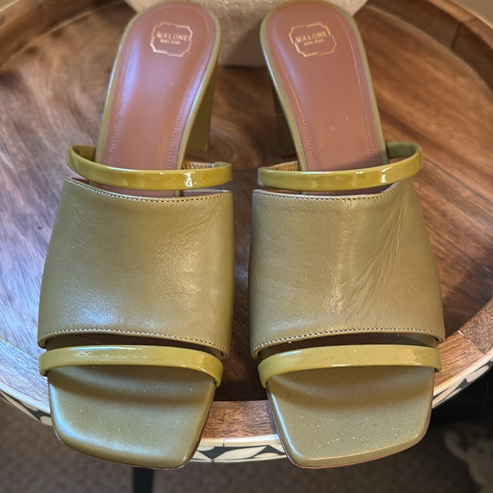 Malone Souliers Demi Cutout Leather Mules - Picture 7 of 12